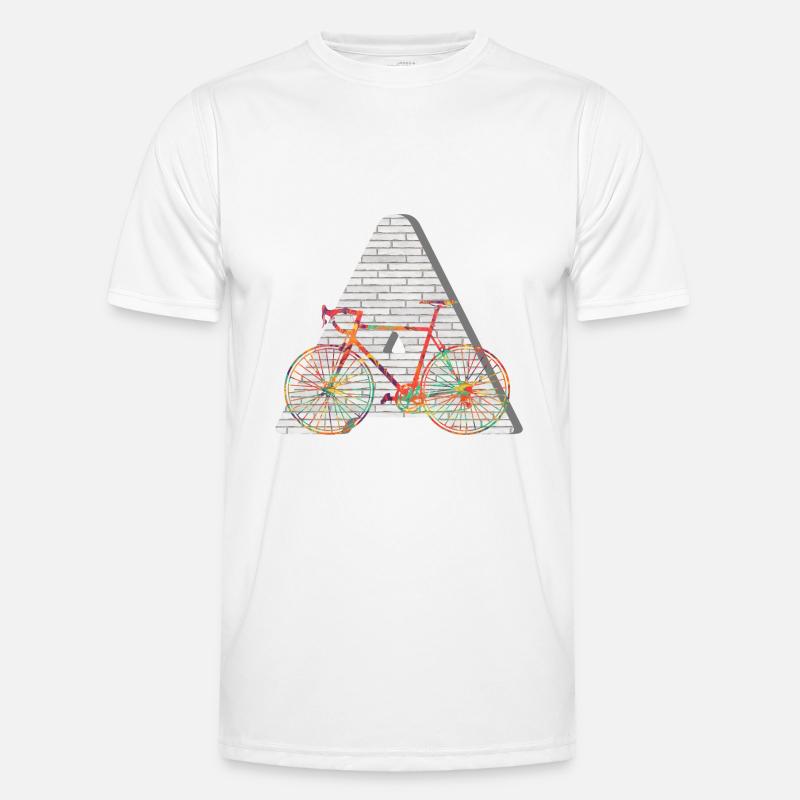bicycle e 249 a - Men's Functional T-Shirt - white