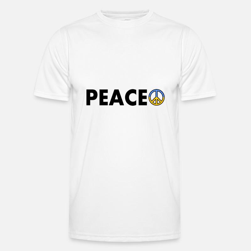 Peace Männer Funktions-T-Shirt