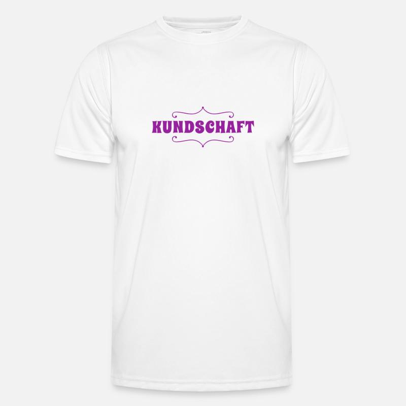 endlich Kundschaft Männer Funktions-T-Shirt