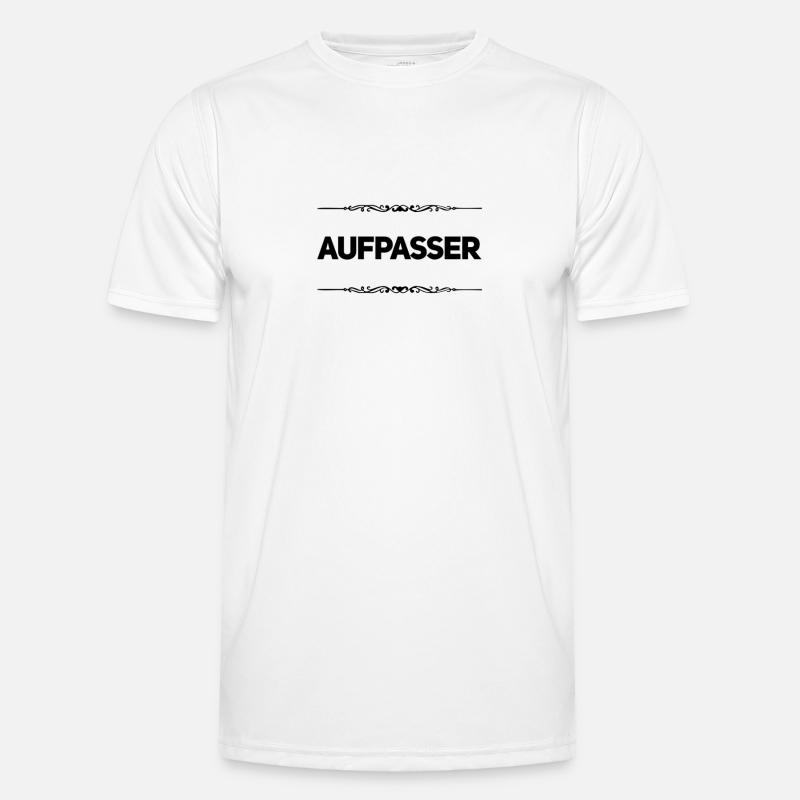 so sieht ein Aufpasser aus Männer Funktions-T-Shirt