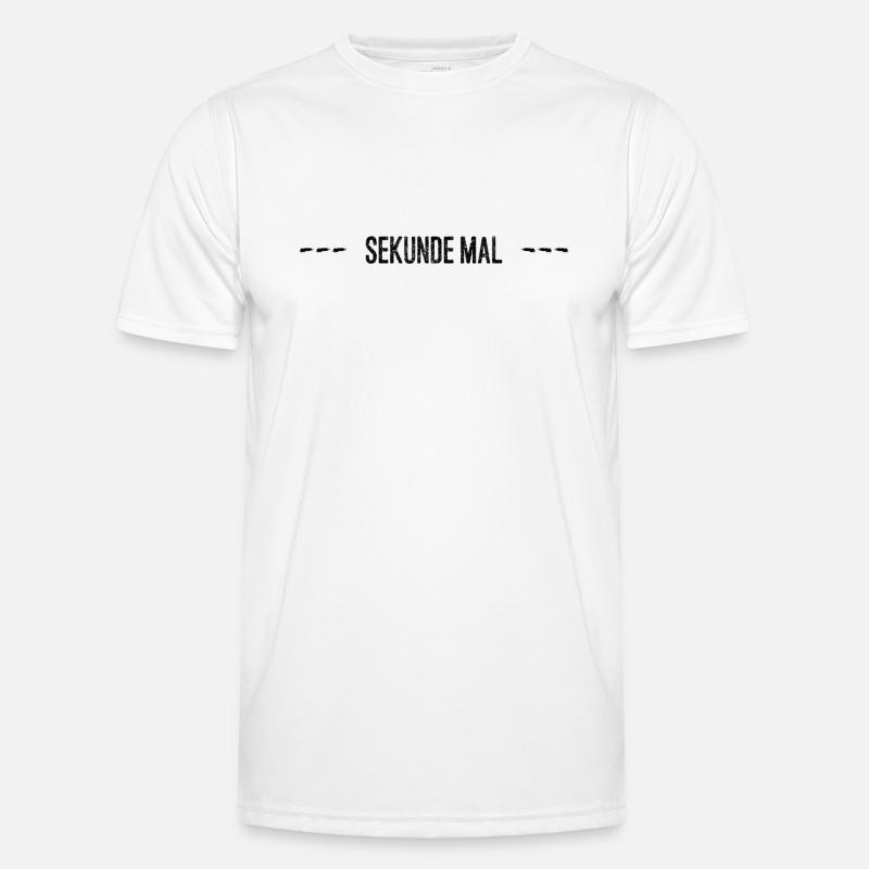 einen Moment Männer Funktions-T-Shirt