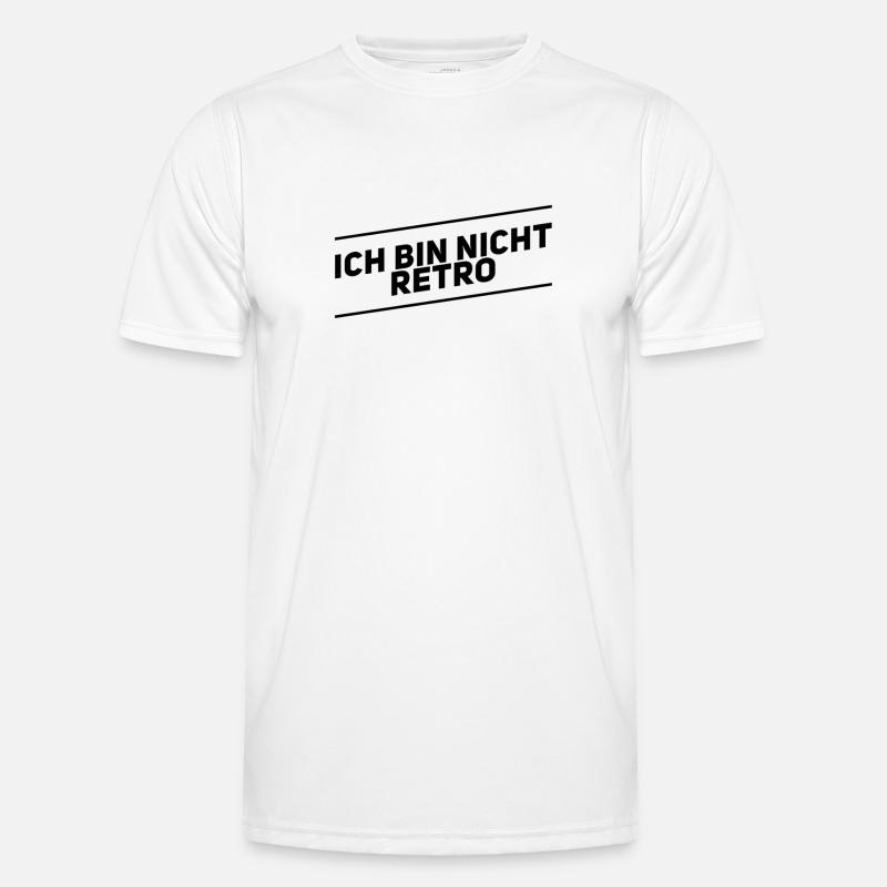 retro war gestern Männer Funktions-T-Shirt