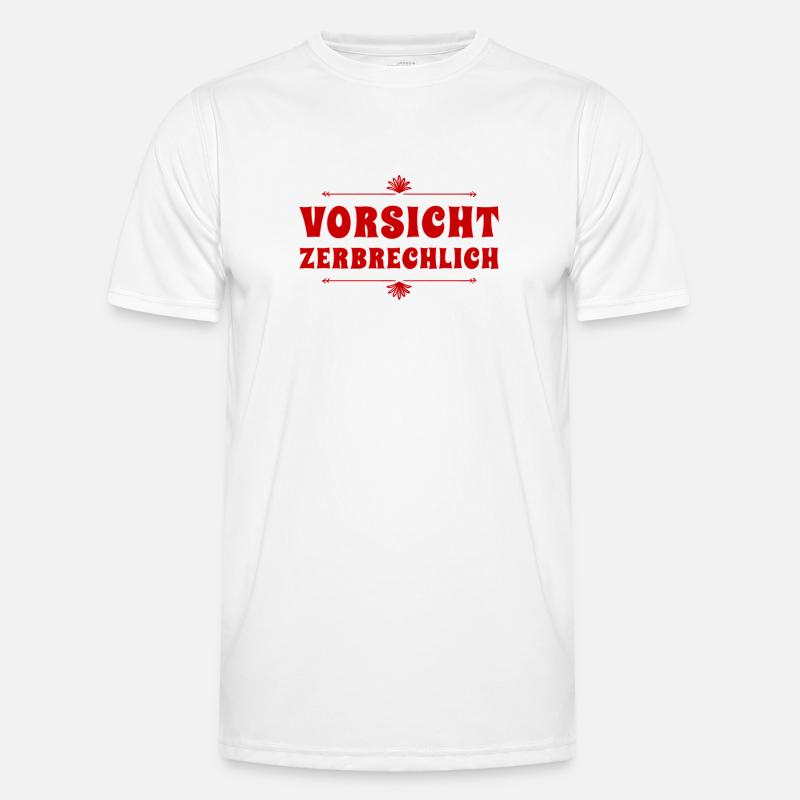 ich bin sehr zerbrechlich Männer Funktions-T-Shirt