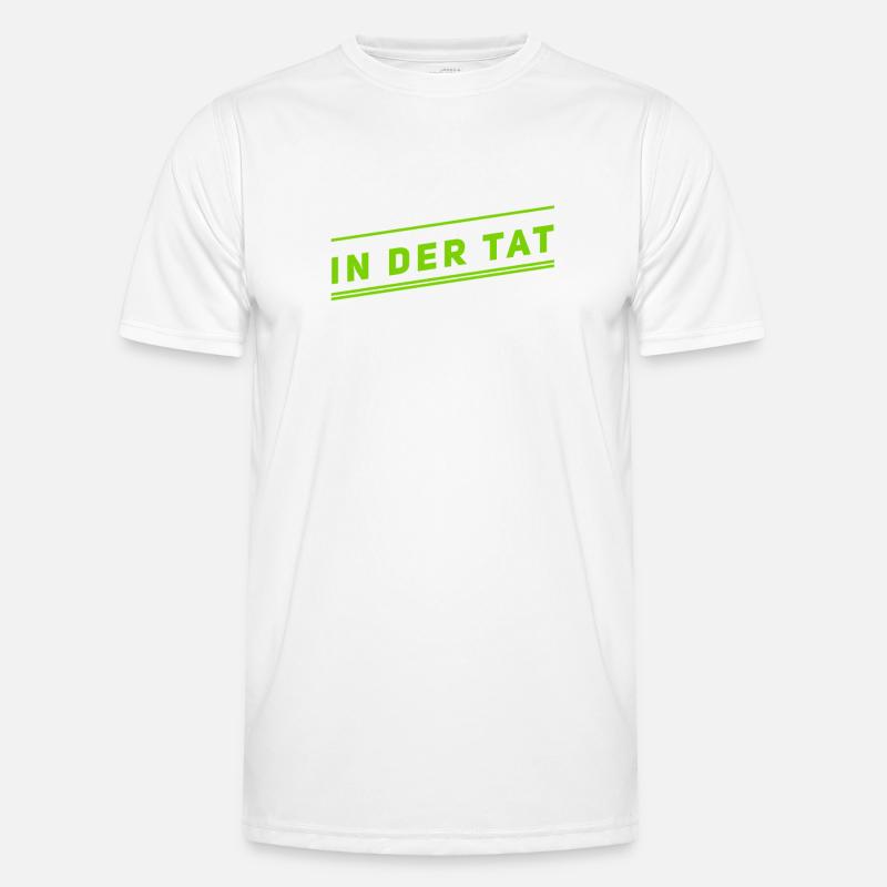 in der Tat Männer Funktions-T-Shirt