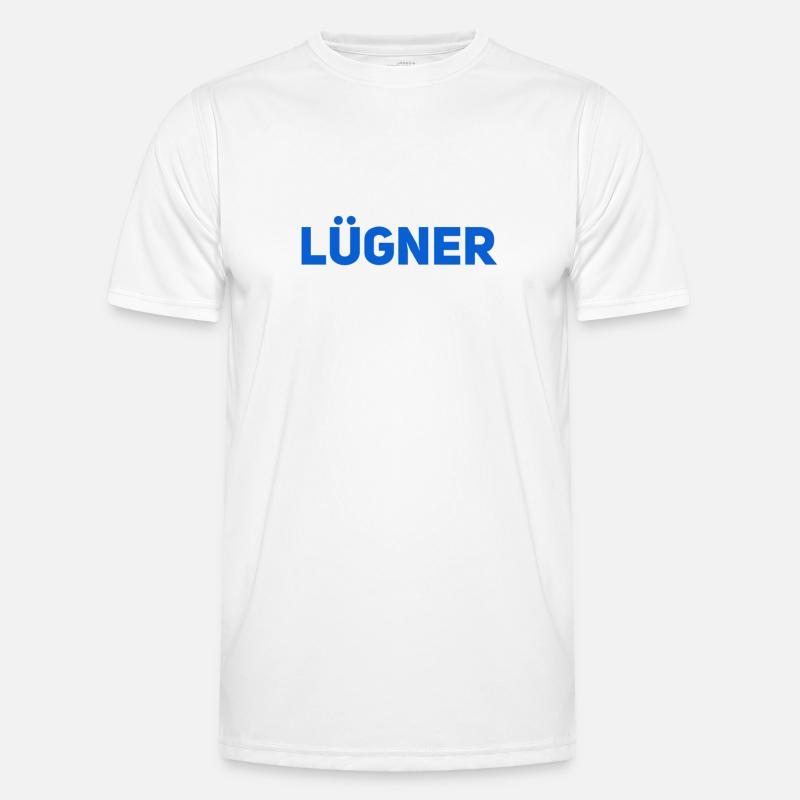 ich bin ein Lügner Männer Funktions-T-Shirt