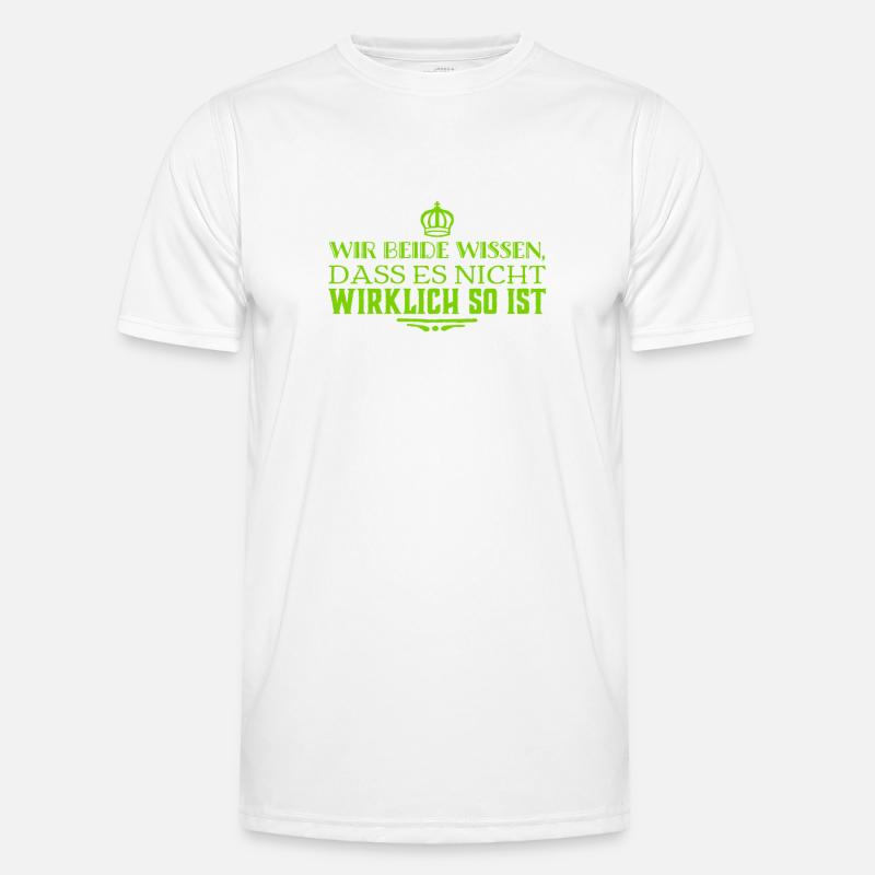 es ist anders als es scheint Männer Funktions-T-Shirt