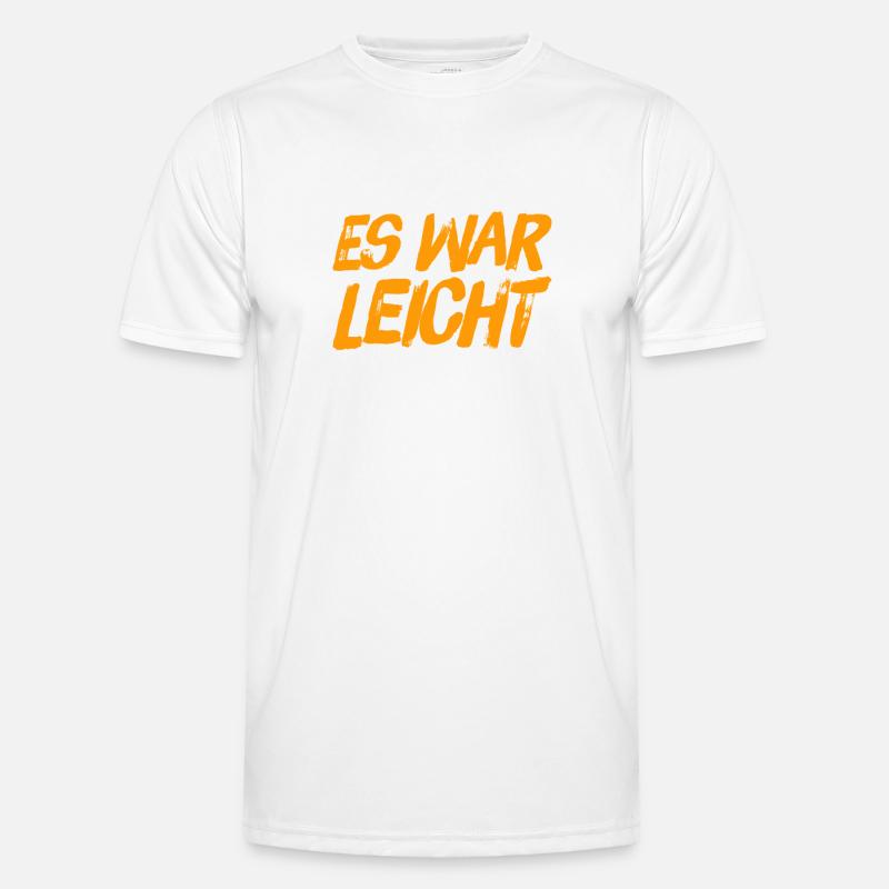 das ging ziemlich leicht Männer Funktions-T-Shirt