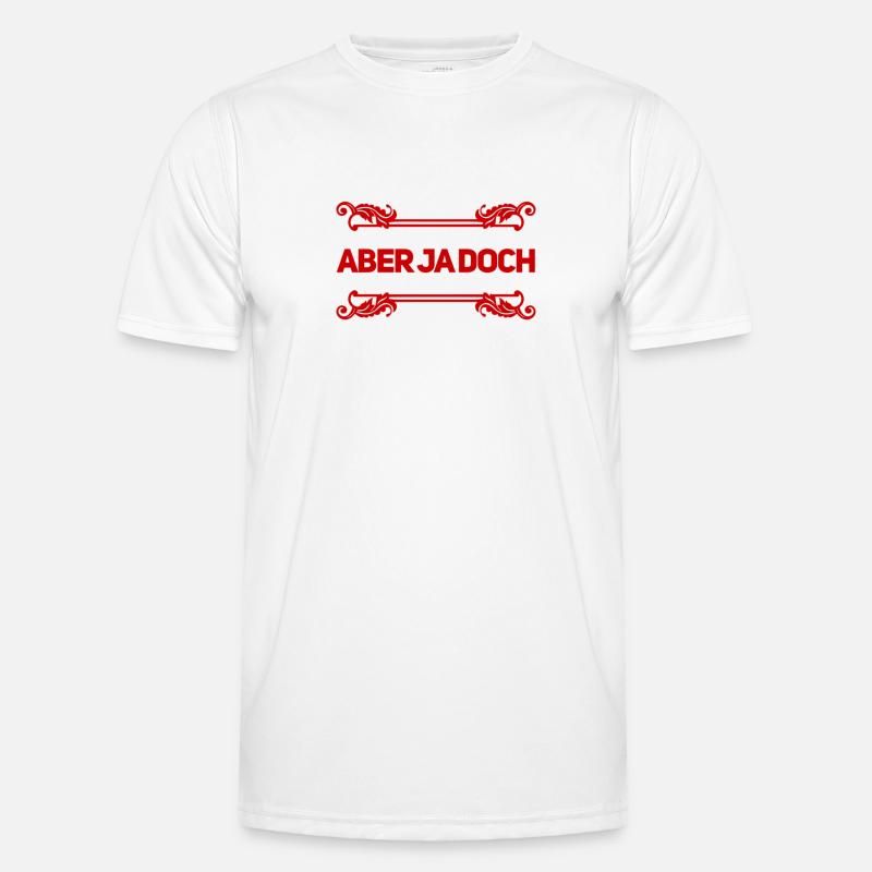 ja doch Männer Funktions-T-Shirt