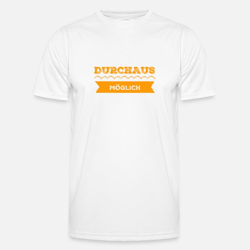 kann sein Männer Funktions-T-Shirt