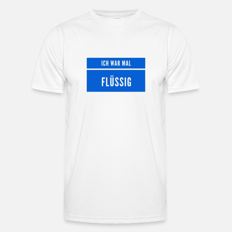 flüssig war gestern Männer Funktions-T-Shirt