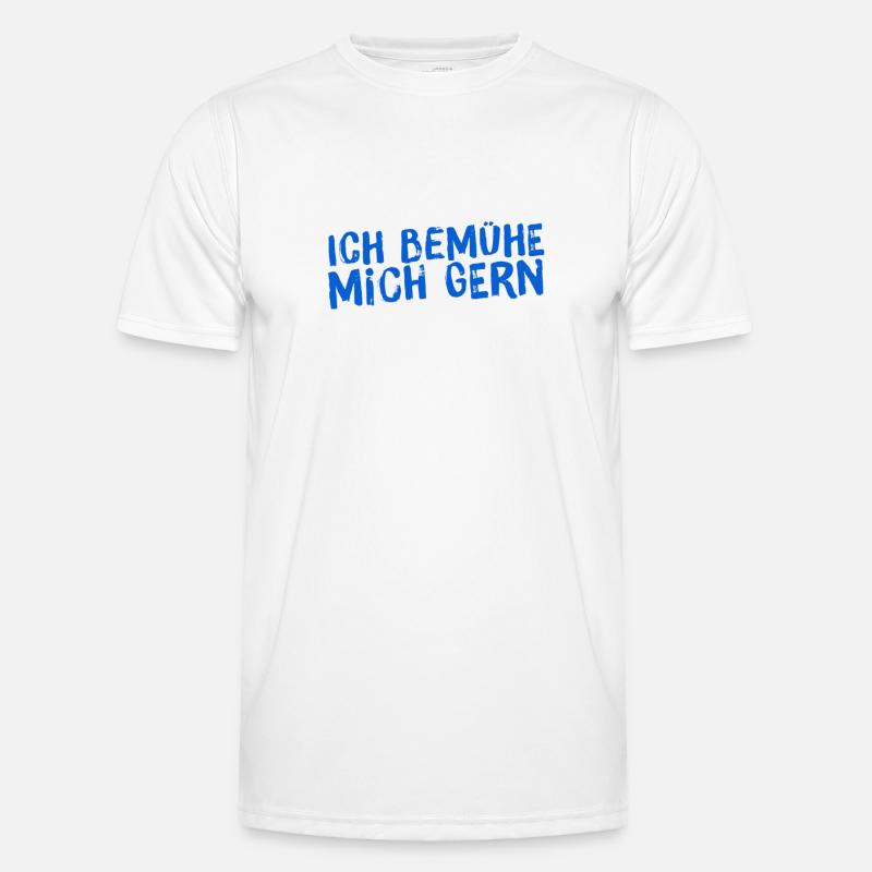 das mache ich gerne Männer Funktions-T-Shirt