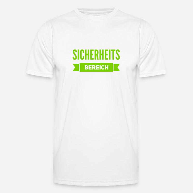 gesicherter Bereich Männer Funktions-T-Shirt
