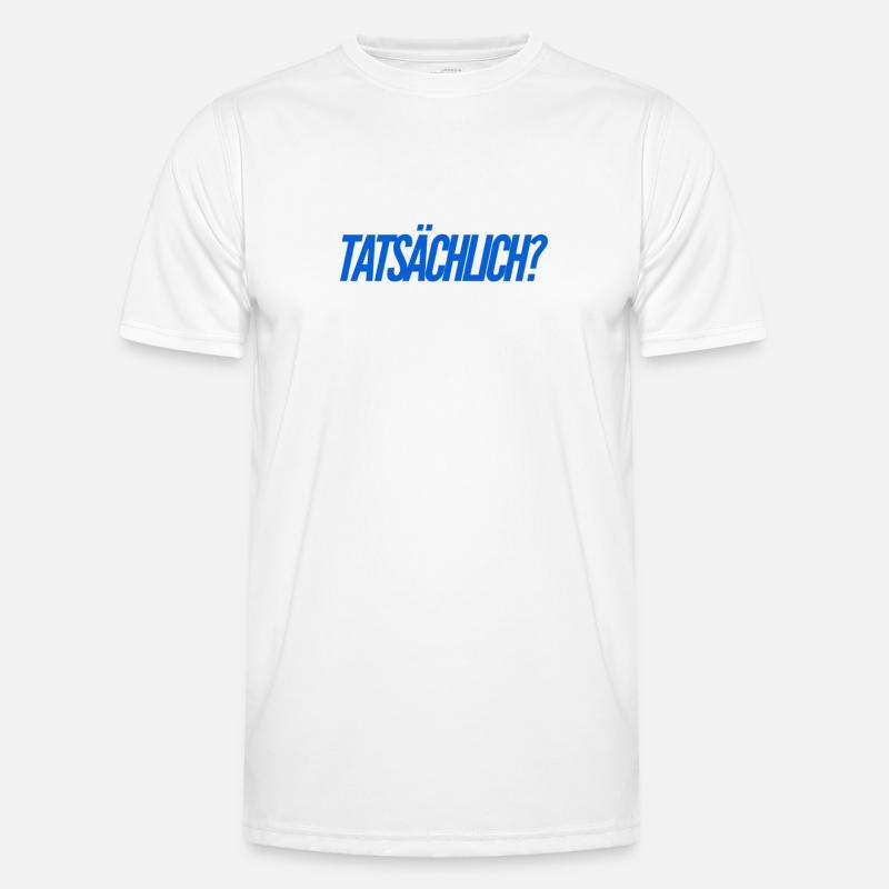bist du sicher? Männer Funktions-T-Shirt