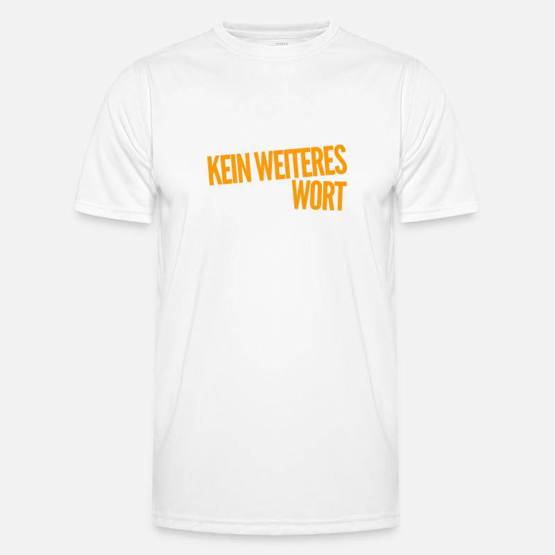 ich fordere Schweigen Männer Funktions-T-Shirt