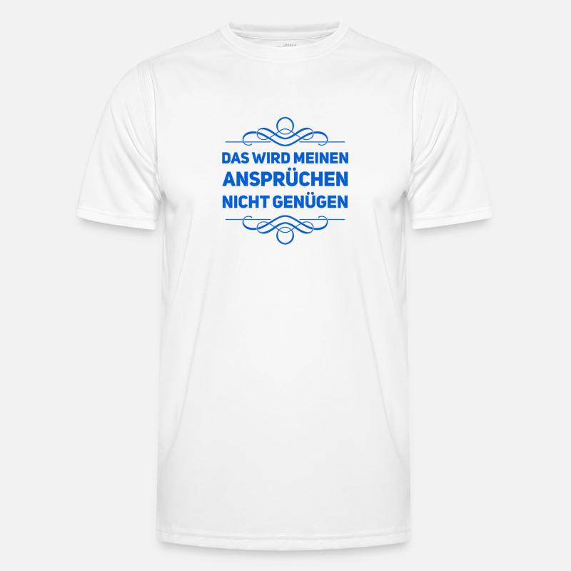 ich bin anspruchsvoll Männer Funktions-T-Shirt
