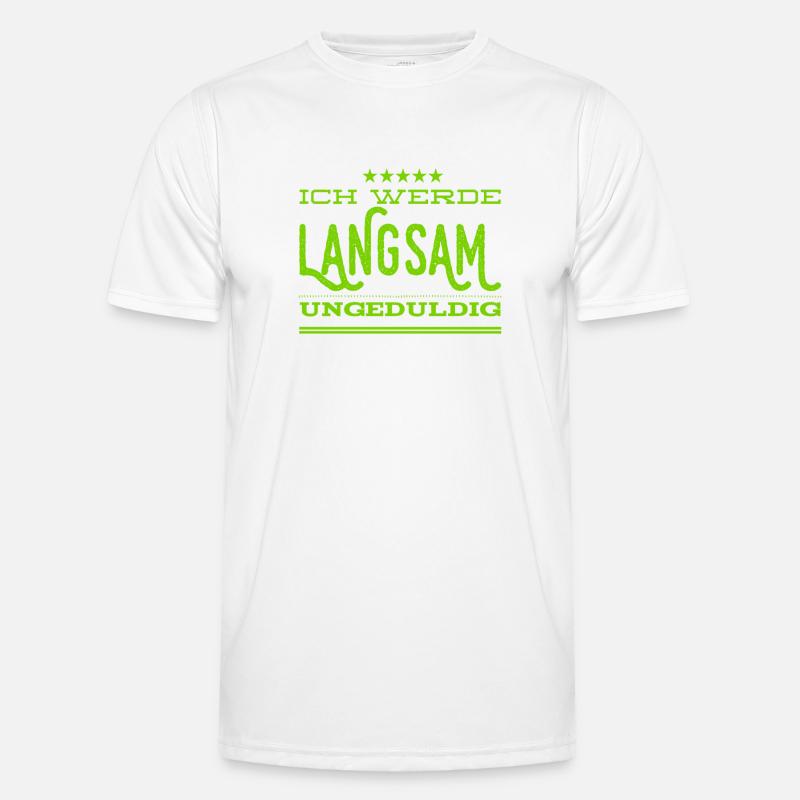 angespannt Männer Funktions-T-Shirt