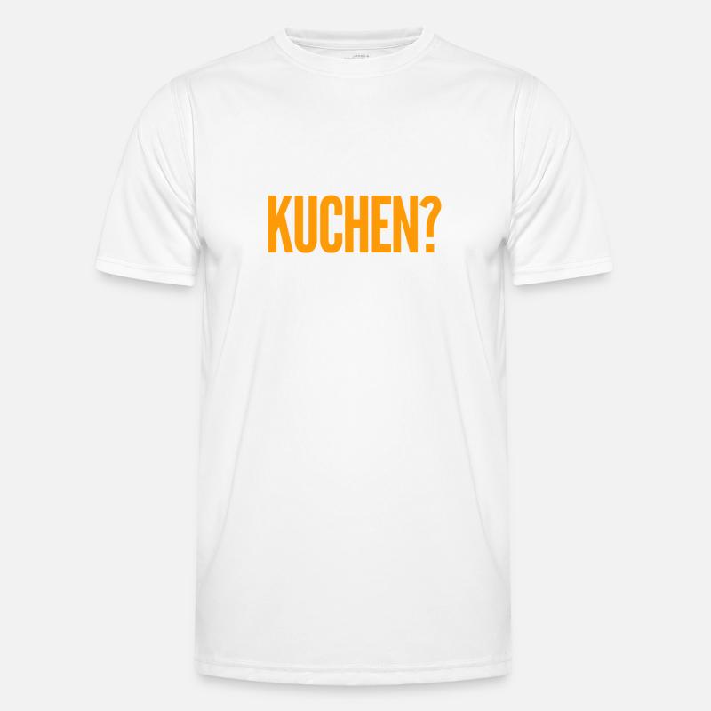 willst du Kuchen? Männer Funktions-T-Shirt