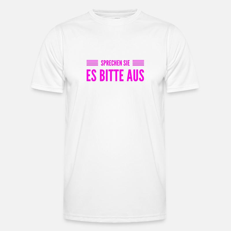 keine Hemmung Männer Funktions-T-Shirt
