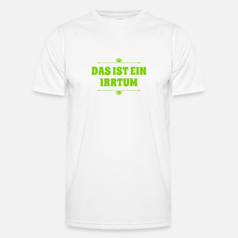 Irrtum Männer Funktions-T-Shirt