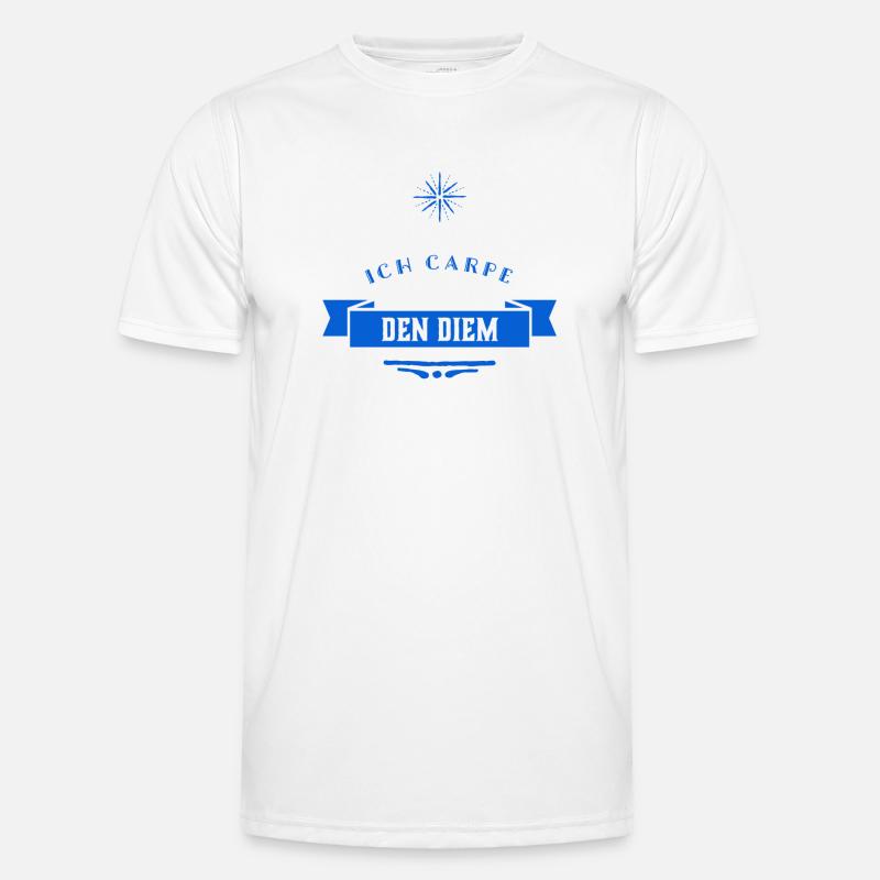 nutze ruhig den Tag Männer Funktions-T-Shirt