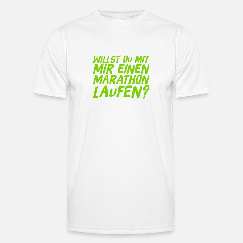 Lust auf einen Marathon? Männer Funktions-T-Shirt