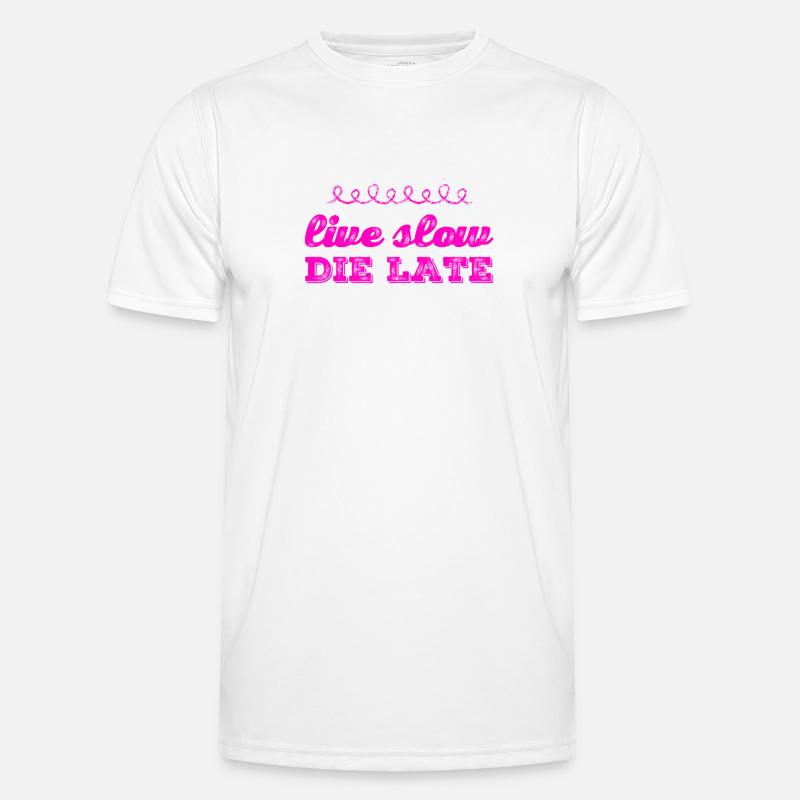 ich mache langsam Männer Funktions-T-Shirt