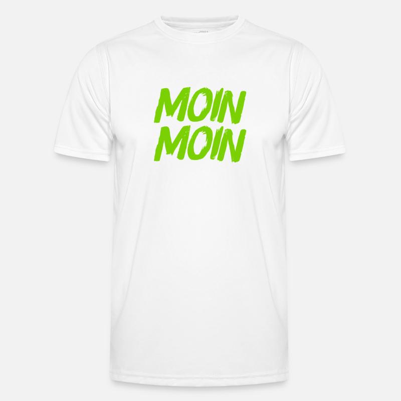 ich grüße dich Männer Funktions-T-Shirt