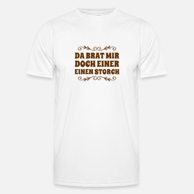 Who would have thought - Men's Functional T-Shirt - white