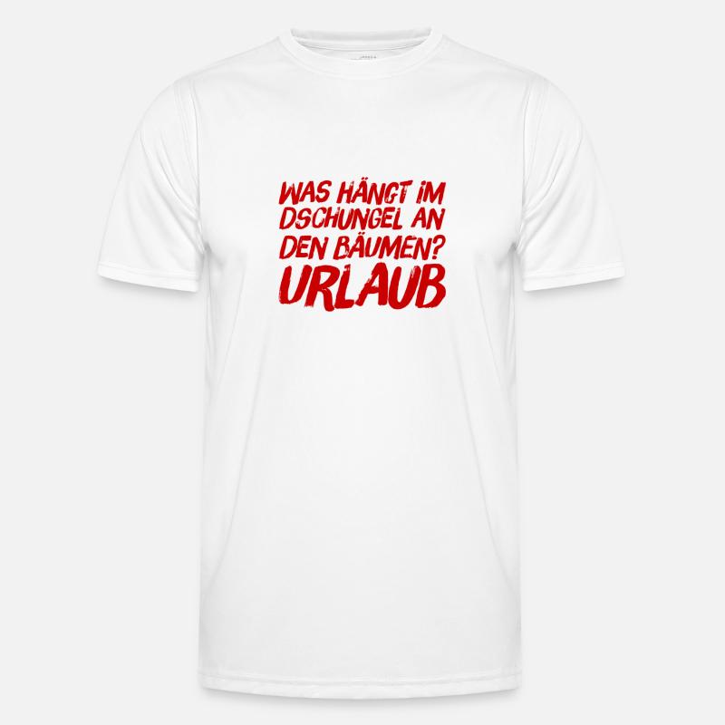 Urlaub Männer Funktions-T-Shirt