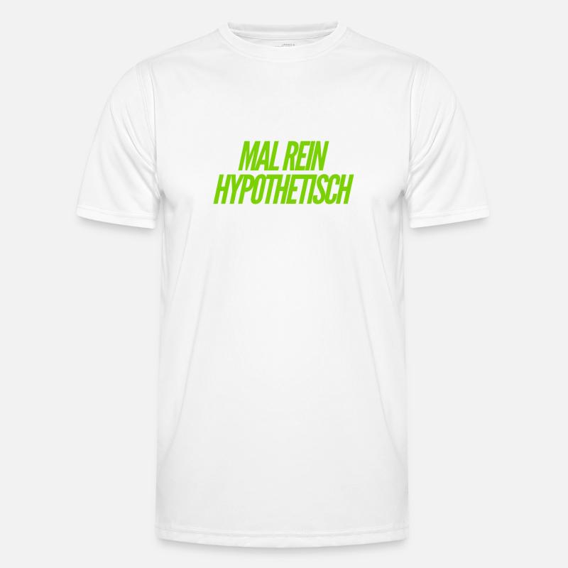 Hypothese Männer Funktions-T-Shirt
