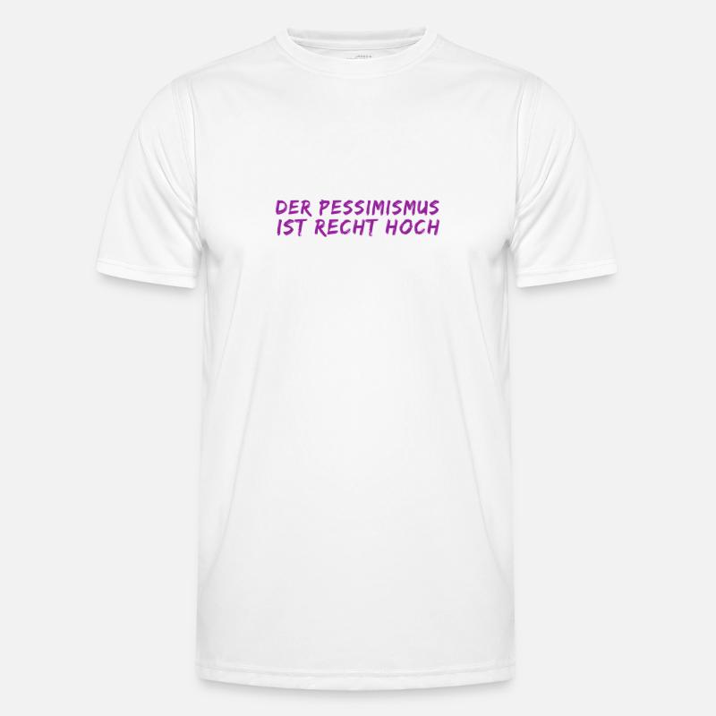 ich bin pessimistisch Männer Funktions-T-Shirt