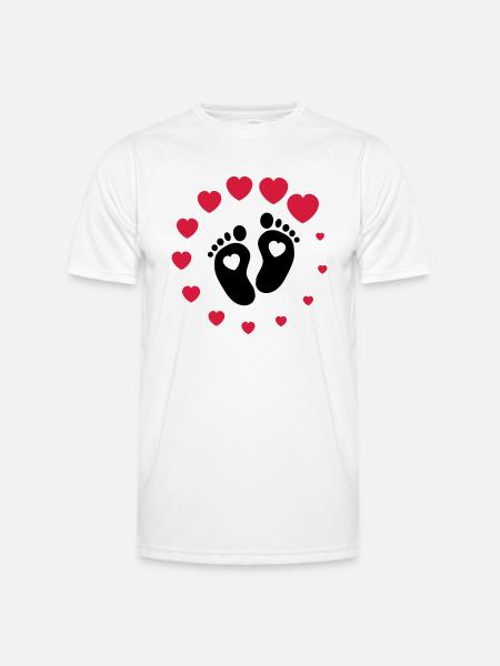 Baby loading - T-shirt sport Homme - blanc