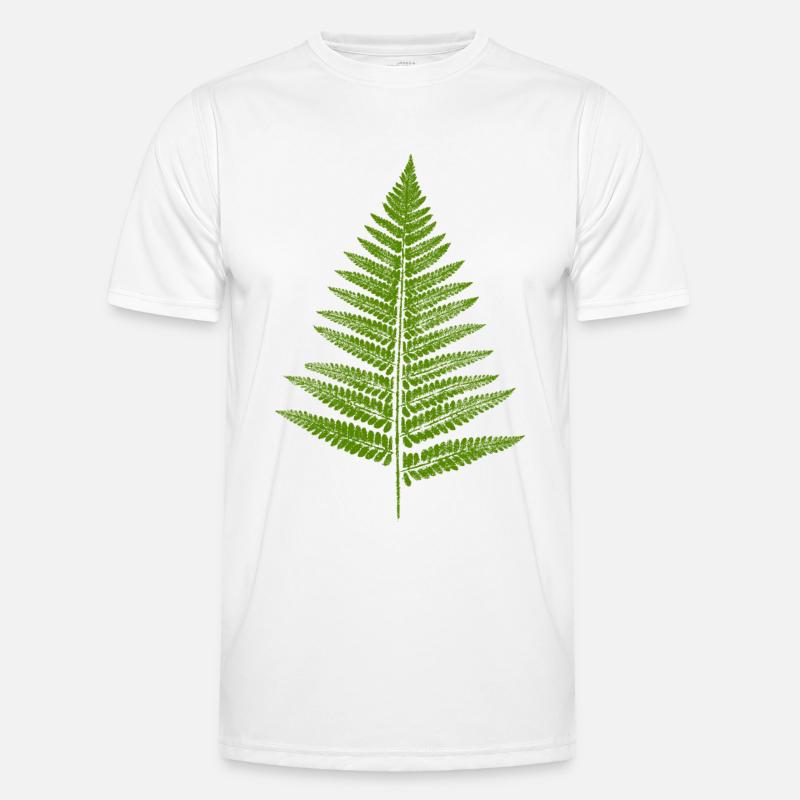 Farn Blatt Männer Funktions-T-Shirt