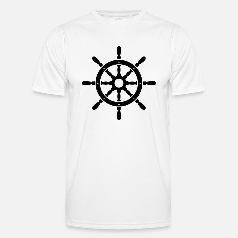 Steering wheel Men's Functional T-Shirt