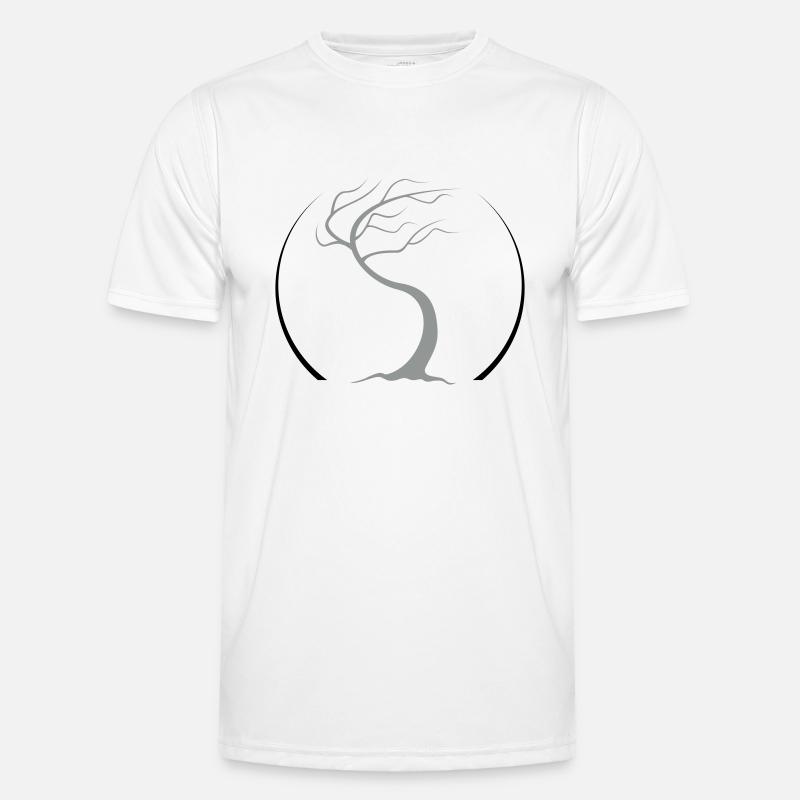 tao zen tree Men's Functional T-Shirt