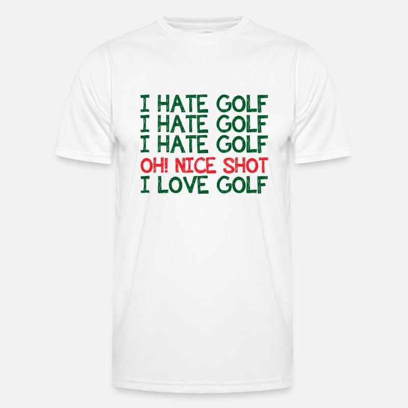 Golf Caddy Golf Course Putter Yardage cadeau Tee T-shirt sport Homme