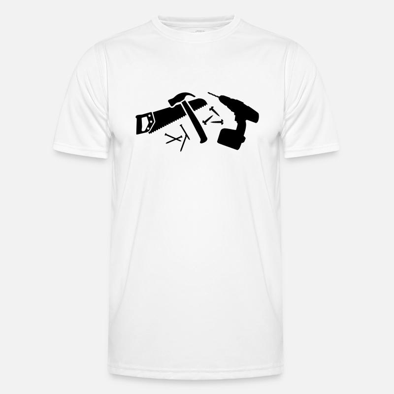 Tools - Men's Functional T-Shirt - white