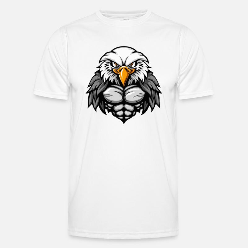 Eagle Comic - Men's Functional T-Shirt - white