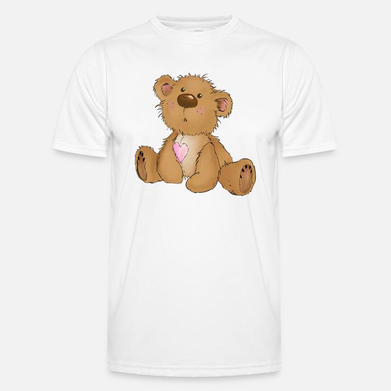 Surprised Bear Men's Functional T-Shirt