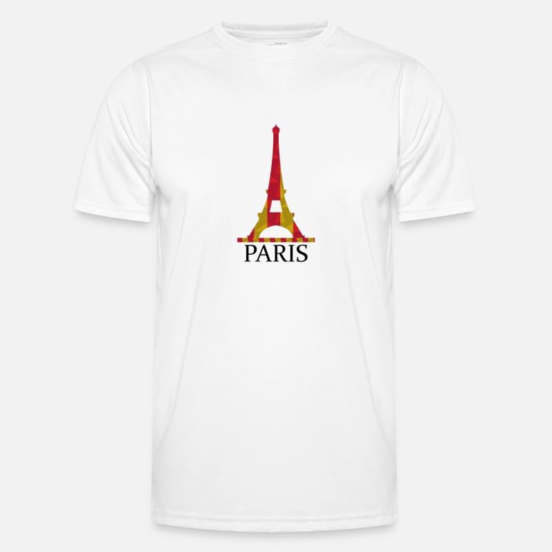 tour Eiffel T-shirt sport Homme