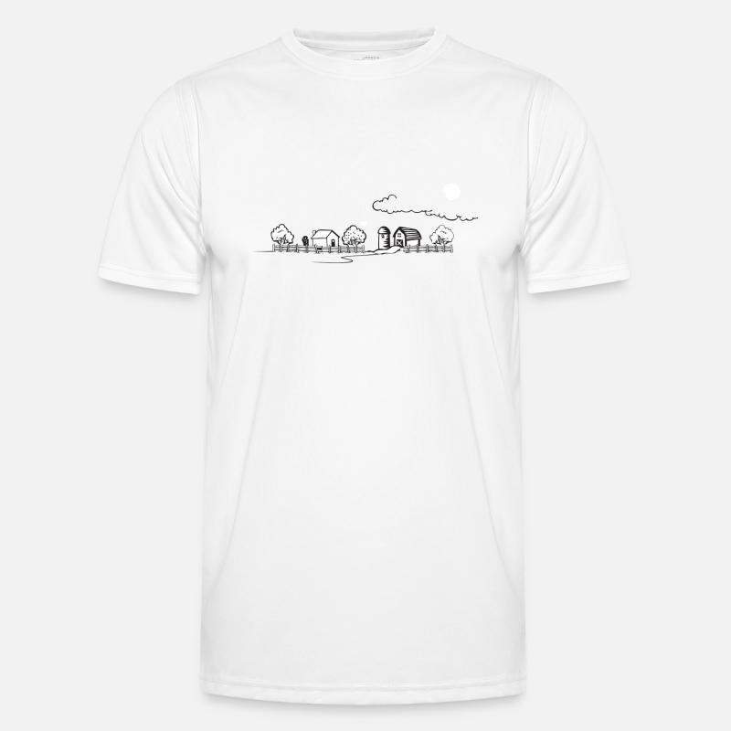 ferme T-shirt sport Homme