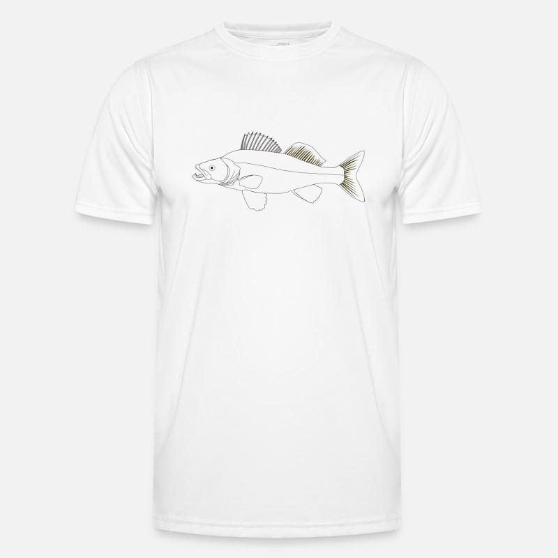 Target fish Zander Men's Functional T-Shirt
