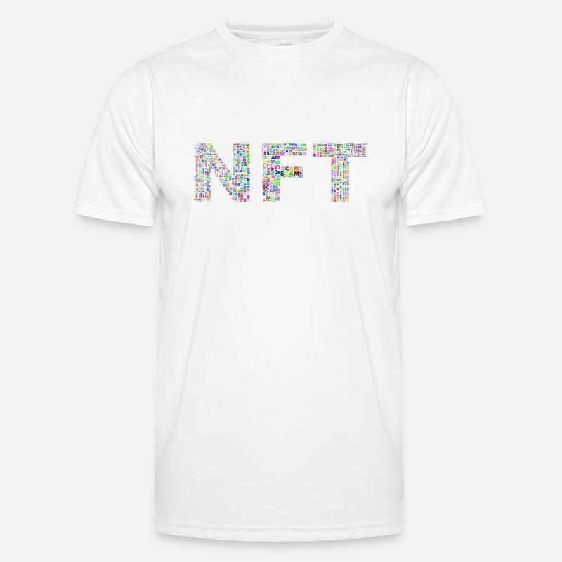 NFT Text Men's Functional T-Shirt