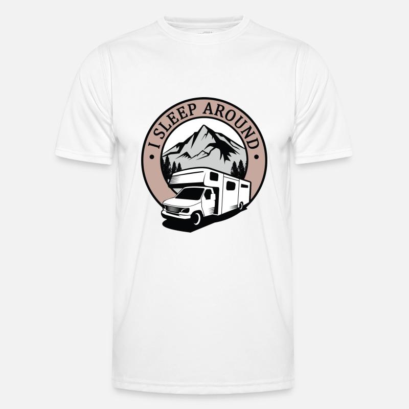 I Sleep Around Men's Functional T-Shirt