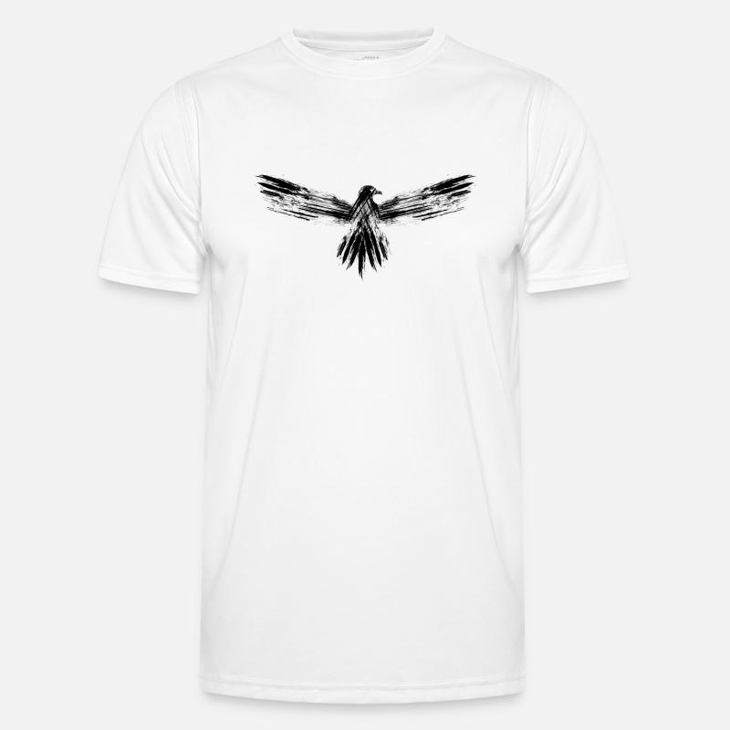 Eagle black calligraphy Men's Functional T-Shirt