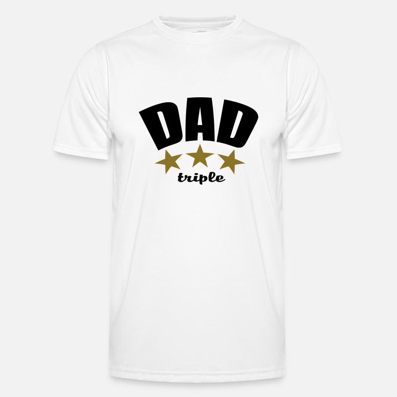 triple dad 2 Men's Functional T-Shirt