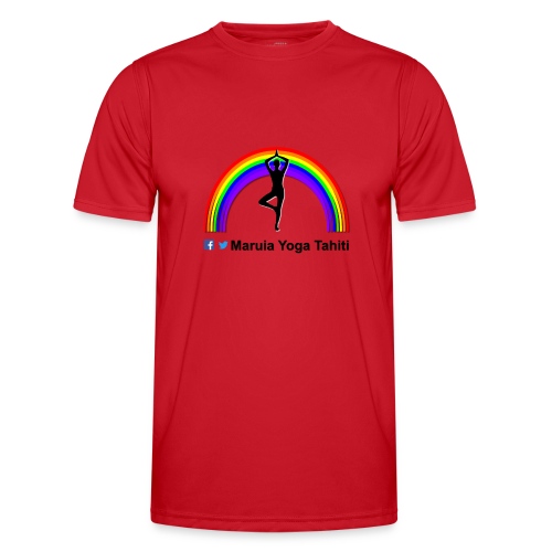 Logo de Maruia Yoga Tahiti - T-shirt sport Homme