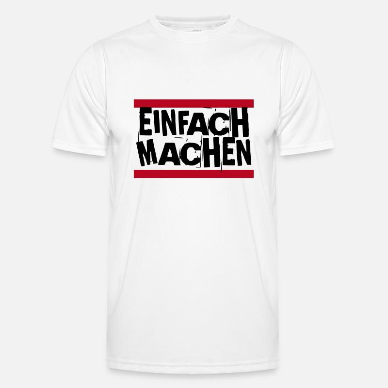 EINFACH MACHEN Männer Funktions-T-Shirt