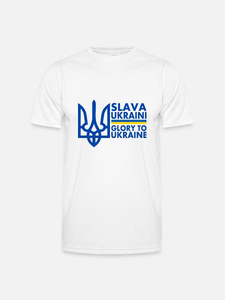 Ukraine - Men's Functional T-Shirt - white