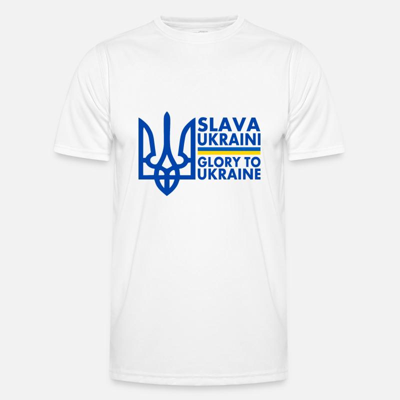 Ukraine - Men's Functional T-Shirt - white